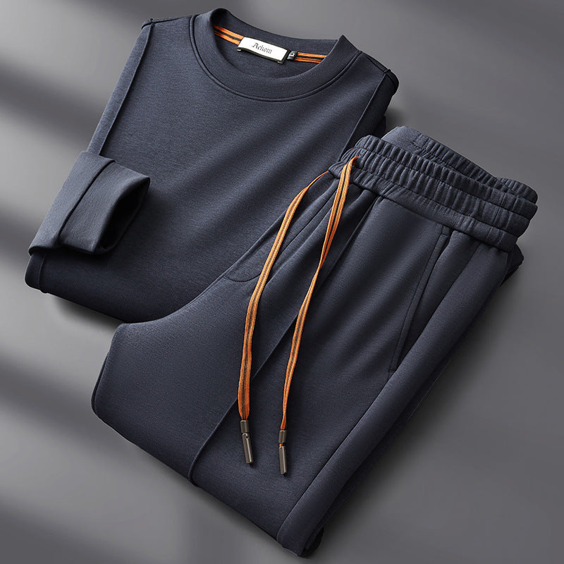 Lounge Set Women's Relaxed Fit with Drawstring Trousers | L&S - 3 - London-stylehouse.com
