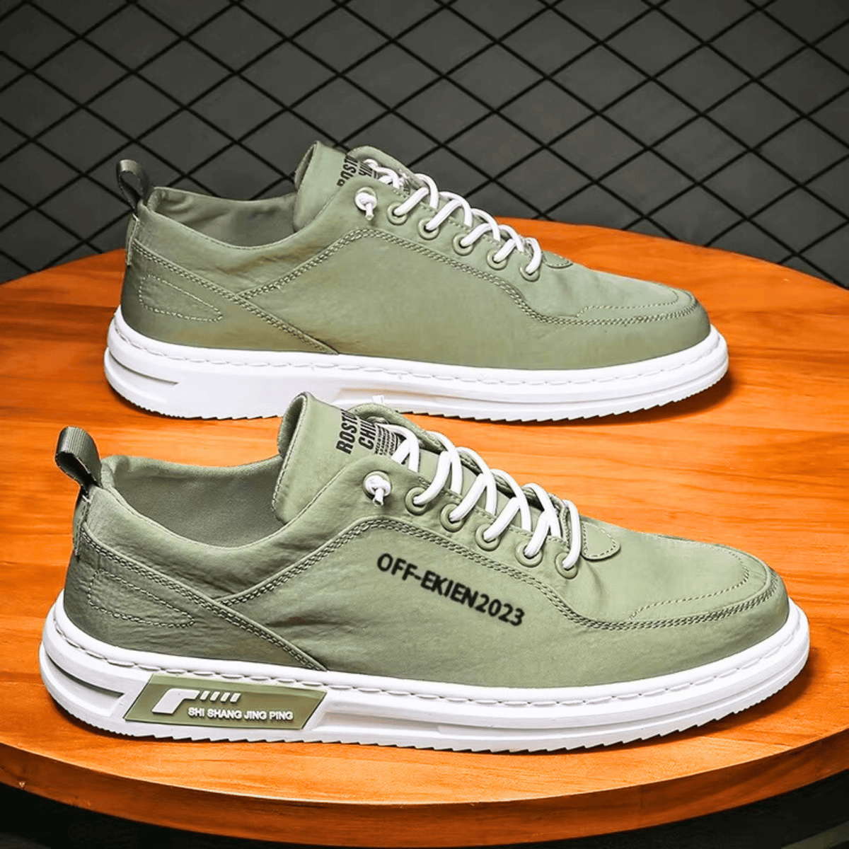 Casual Shoes Men's Low-Top Design with Unique Detailing | L&S - 4 - London-stylehouse.com