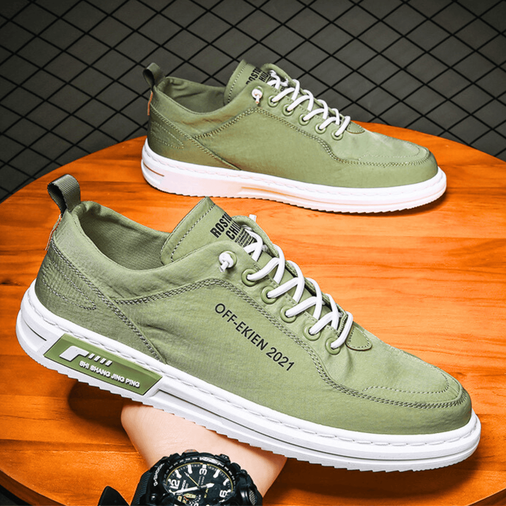 Casual Shoes Men's Low-Top Design with Unique Detailing | L&S - 5 - London-stylehouse.com