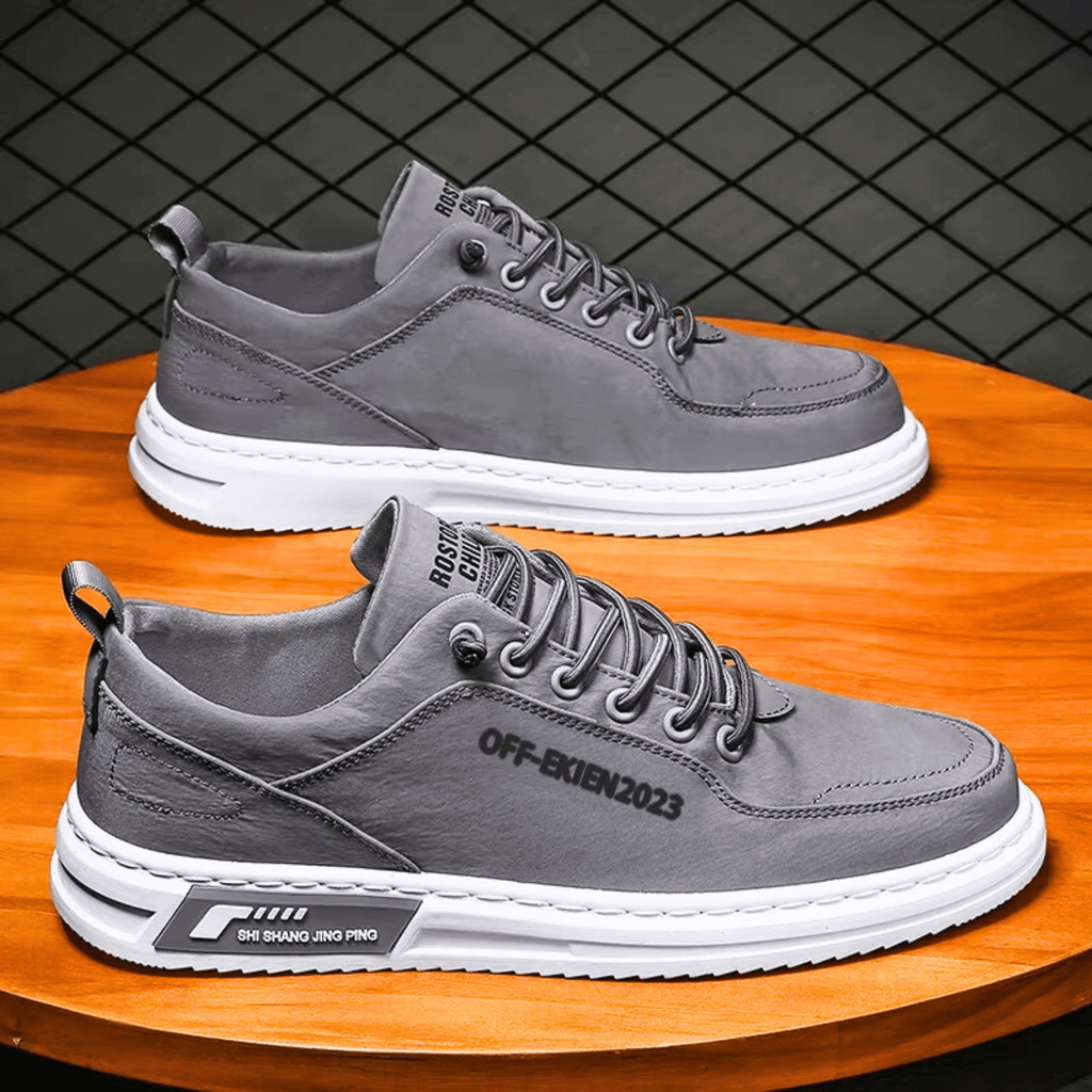 Casual Shoes Men's Low-Top Design with Unique Detailing | L&S - 6 - London-stylehouse.com