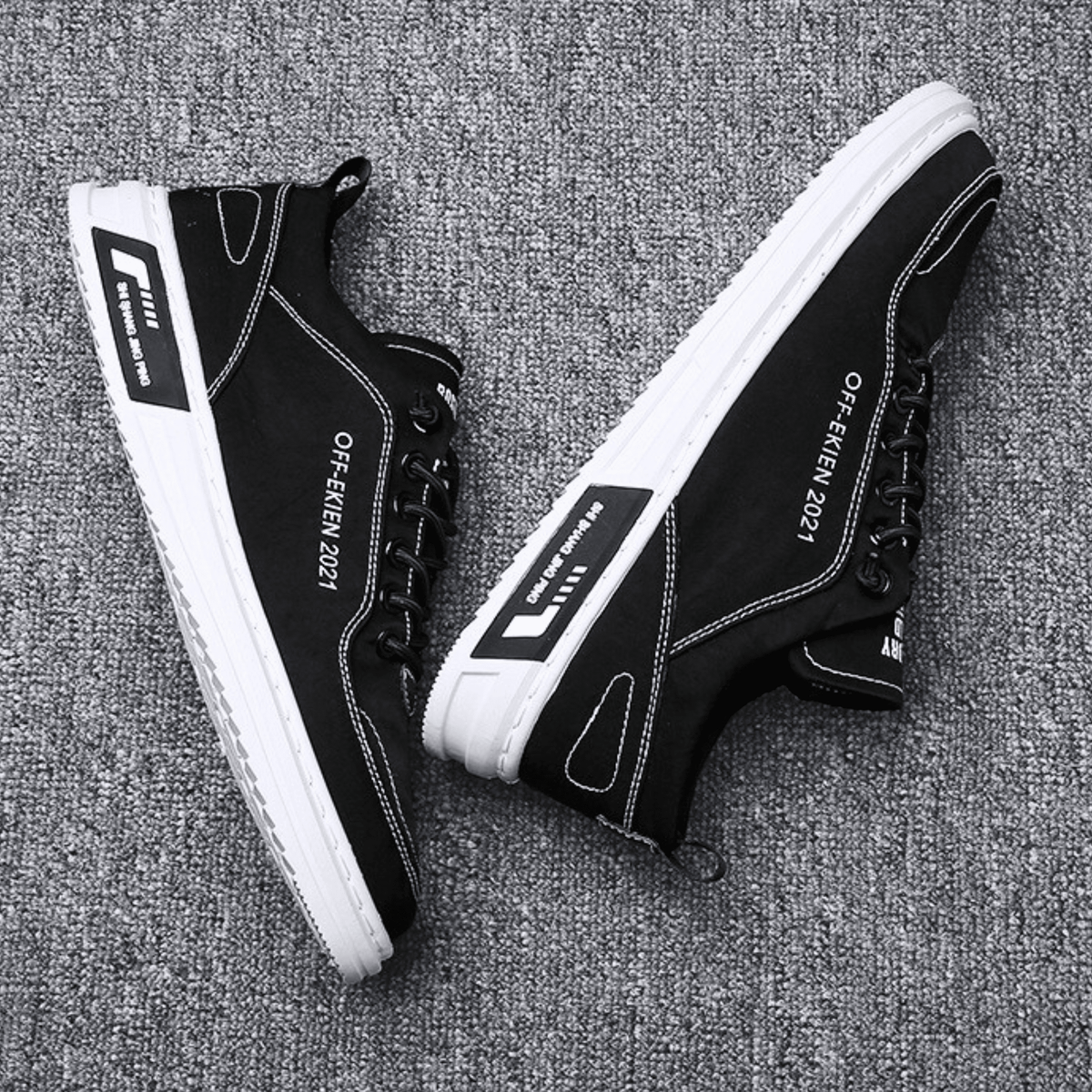 Casual Shoes Men's Low-Top Design with Unique Detailing | L&S - 10 - London-stylehouse.com