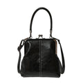Women's Handbag with Classic Clasp and Dual Carry Options | L&S - 8 - London-stylehouse.com