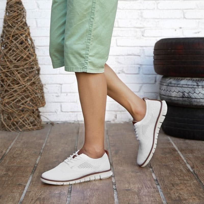 Men's Low-Cut Sneakers with Breathable Design & Flexible Sole | L&S - 5 - London-stylehouse.com