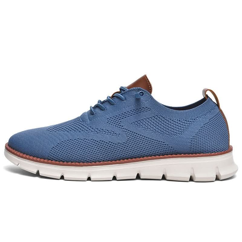 Men's Low-Cut Sneakers with Breathable Design & Flexible Sole | L&S - 18 - London-stylehouse.com