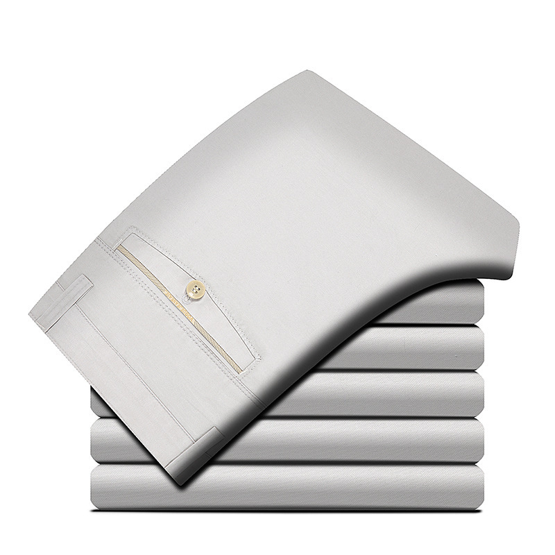 Men's Tailored Chinos with Slim Fit | L&S - 11 - London-stylehouse.com