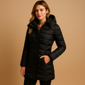 Winter Coat Women's Tailored Fit with Hood | L&S - 1 - London-stylehouse.com