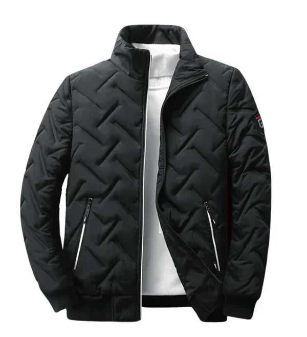 Men's Lightweight Padded Jacket with Modern Design | L&S - 1 - London-stylehouse.com