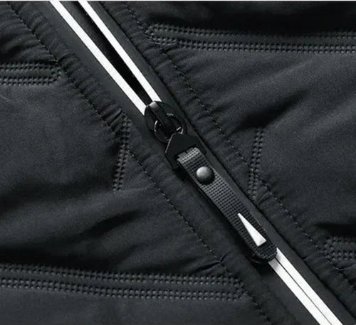 Men's Lightweight Padded Jacket with Modern Design | L&S - 8 - London-stylehouse.com