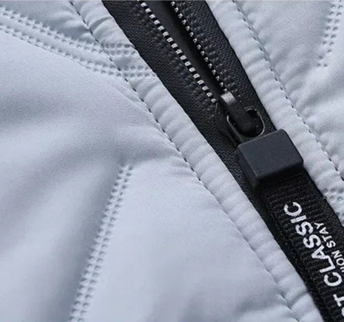 Men's Lightweight Padded Jacket with Modern Design | L&S - 11 - London-stylehouse.com