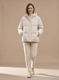 Jacket Women's Relaxed Fit with Functional Hood | L&S - 1 - London-stylehouse.com