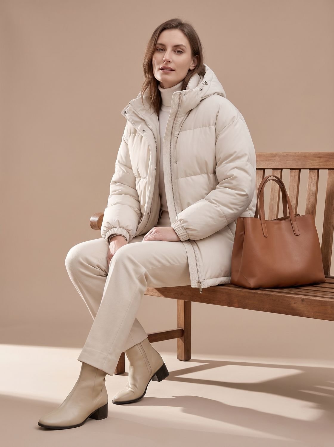 Jacket Women's Relaxed Fit with Functional Hood | L&S - 4 - London-stylehouse.com