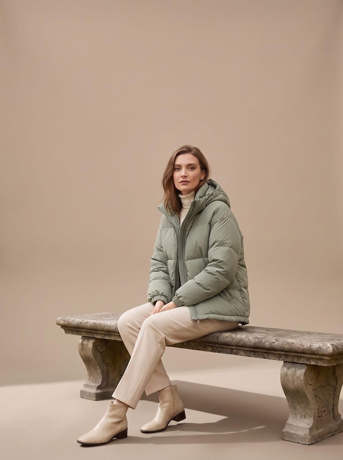 Jacket Women's Relaxed Fit with Functional Hood | L&S - 7 - London-stylehouse.com