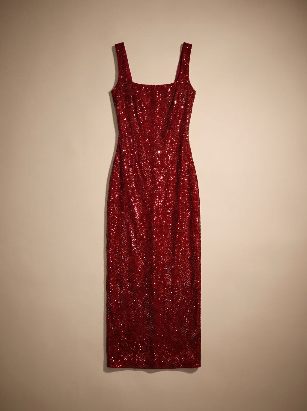 Maxi Dress Women's Fitted Silhouette with Open Back and Sparkling Detail - 2 - London-stylehouse.com
