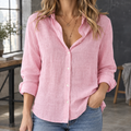 Women's Casual Fit Shirt with Classic Collar and Relaxed Silhouette - 1 - London-stylehouse.com