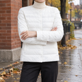 Women's Jacket with Straight Cut and Functional Pockets - 1 - London-stylehouse.com