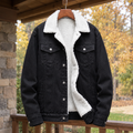 Women's Denim Jacket with Soft Teddy Lining | L&S - 1 - London-stylehouse.com