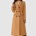 Women's Tailored Double-Breasted Coat with Elegant Detail - 1 - London-stylehouse.com