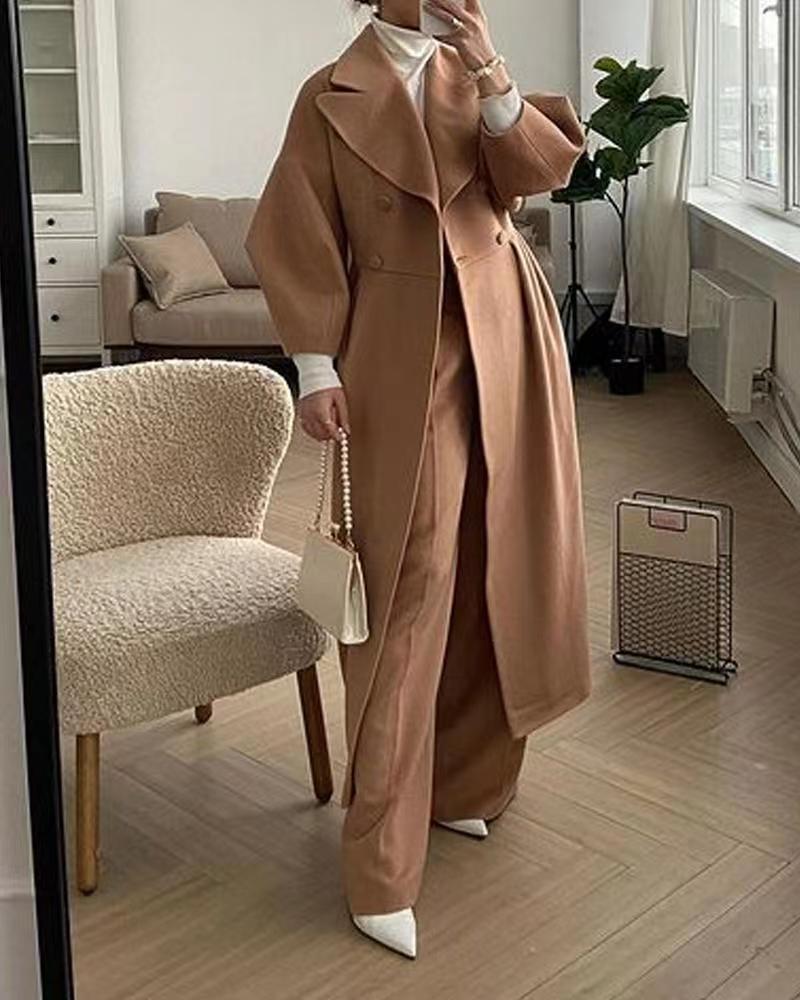 Trench Coat Women's Tailored Fit with Elegant Double-Breasted Design - 5 - London-stylehouse.com