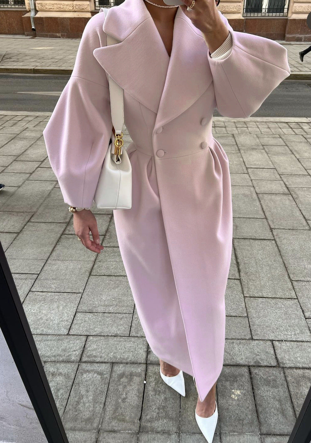 Trench Coat Women's Tailored Fit with Elegant Double-Breasted Design - 7 - London-stylehouse.com