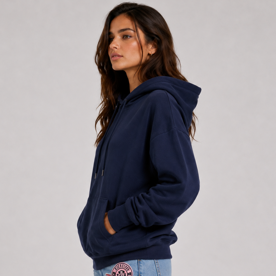 Casual Women's Hoodie with Eye-Catching Star Print - 4 - London-stylehouse.com
