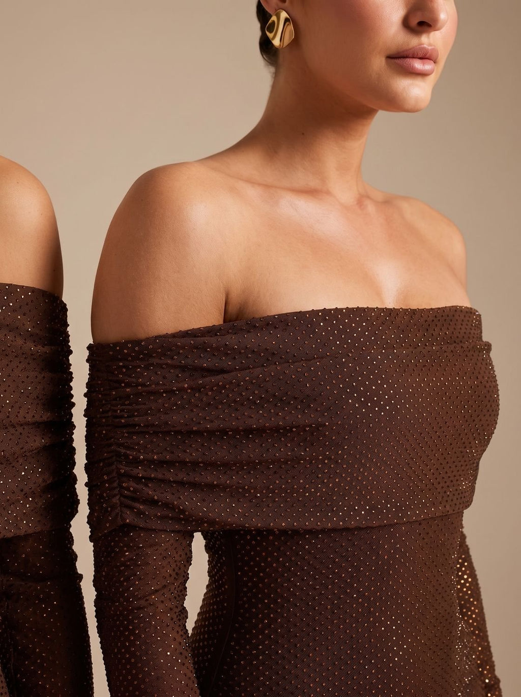 Maxi Dress Women's Off-Shoulder Fit with Elegant Detailing - 10 - London-stylehouse.com