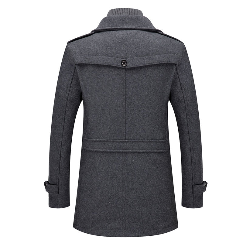 Men's Premium Winter Coat with Elevated Collar and Functional Pockets - 7 - London-stylehouse.com