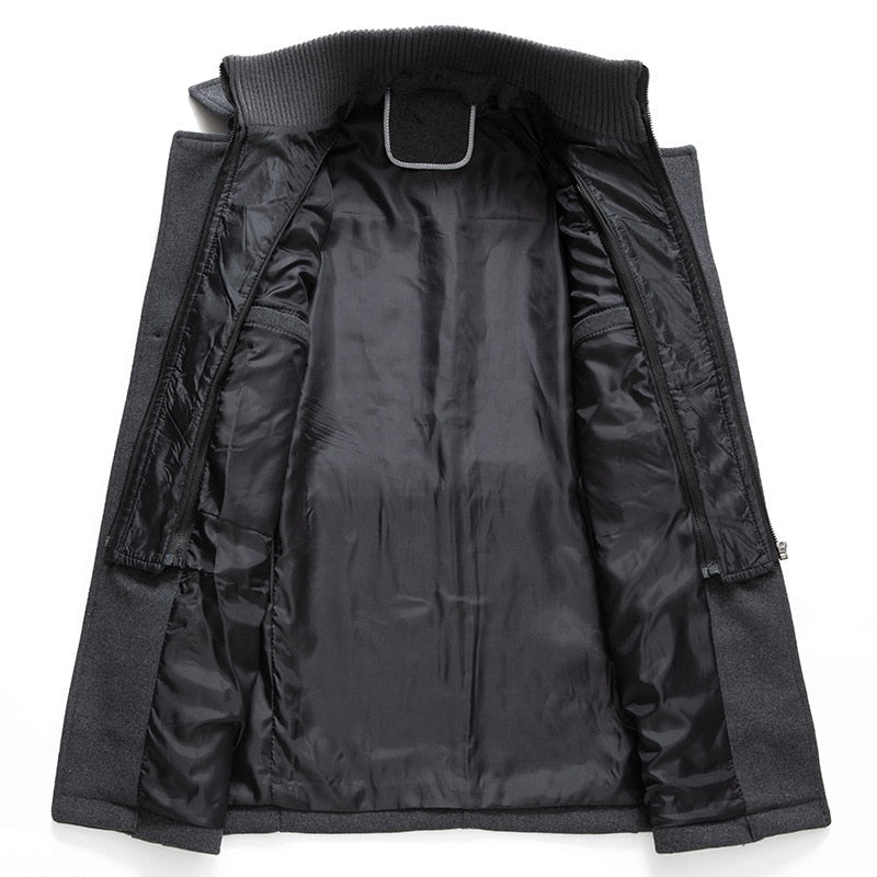 Men's Premium Winter Coat with Elevated Collar and Functional Pockets - 11 - London-stylehouse.com