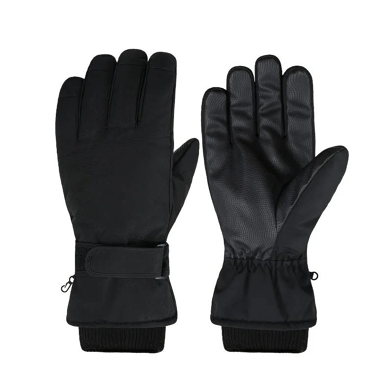 Women's Winter Gloves with Elastic Cuff and Stylish Design - 6 - London-stylehouse.com