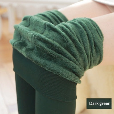 Women's Cropped Leggings with High Waist and Soft Cuff - 3 - London-stylehouse.com