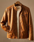 Men's Jacket with Standout Quilted Detailing and Zip Closure - 1 - London-stylehouse.com