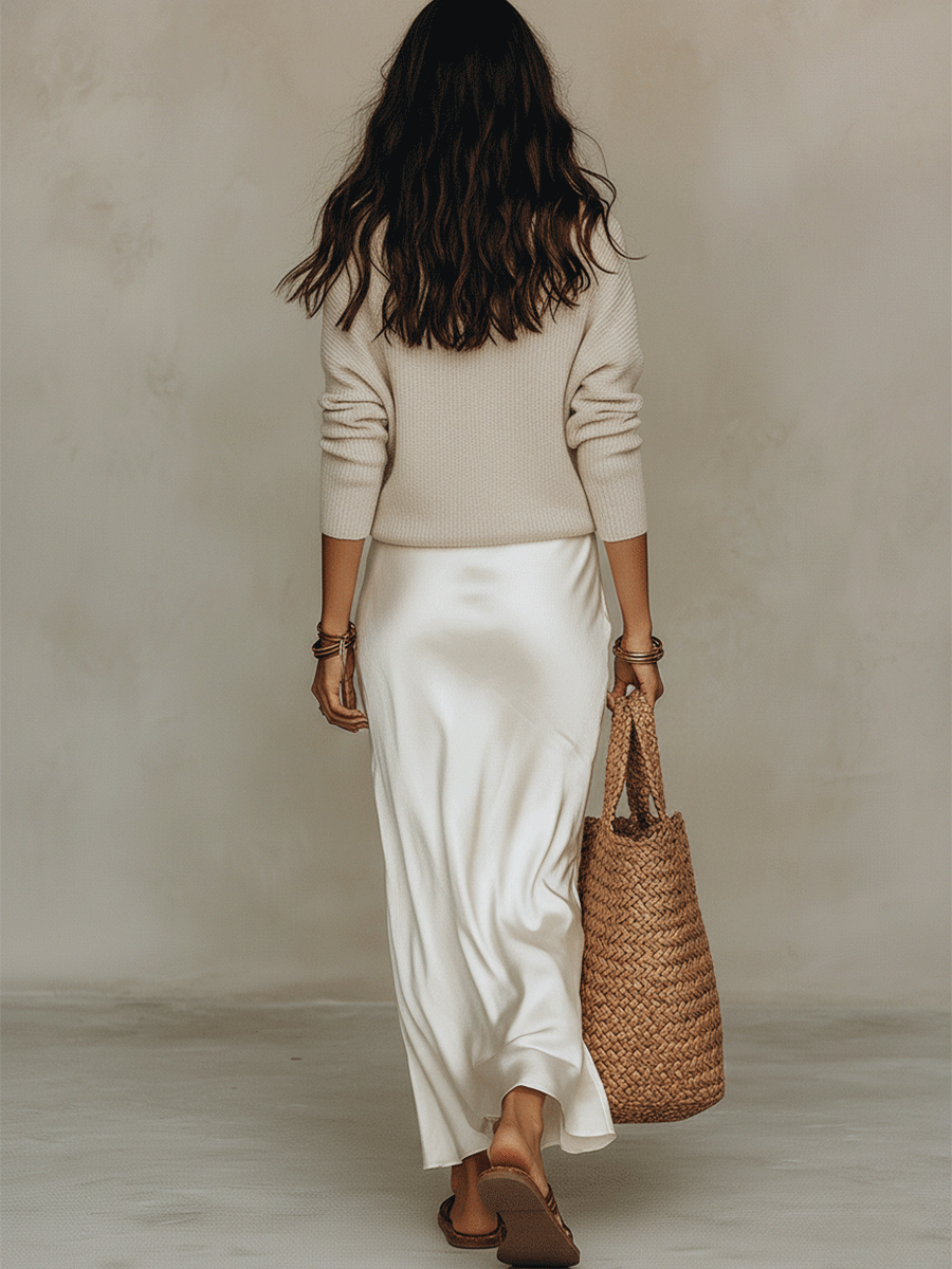 Maxi Dress Women's V-Neck with Flattering Wrap Design - 2 - London-stylehouse.com
