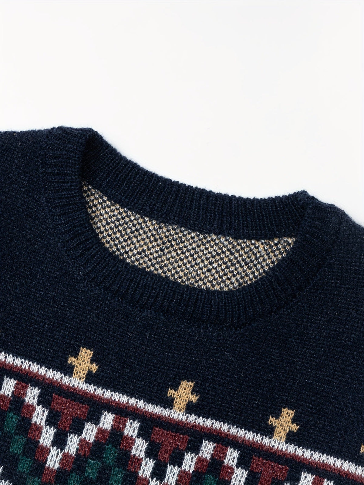Pullover Women Relaxed Fit with Classic Pattern - 4 - London-stylehouse.com