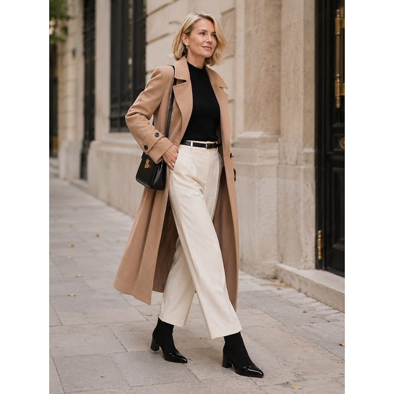 Ankle Boots for Women with Block Heel and Glossy Toe - 4 - London-stylehouse.com