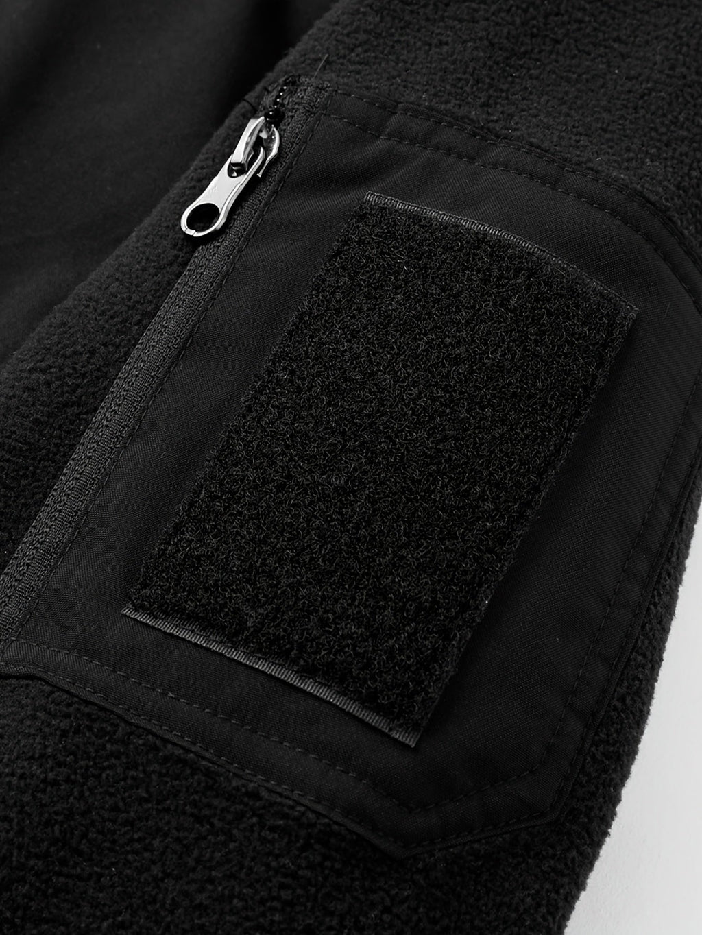 Men's Fleece Jacket with Stand-Up Collar and Practical Pockets - 18 - London-stylehouse.com