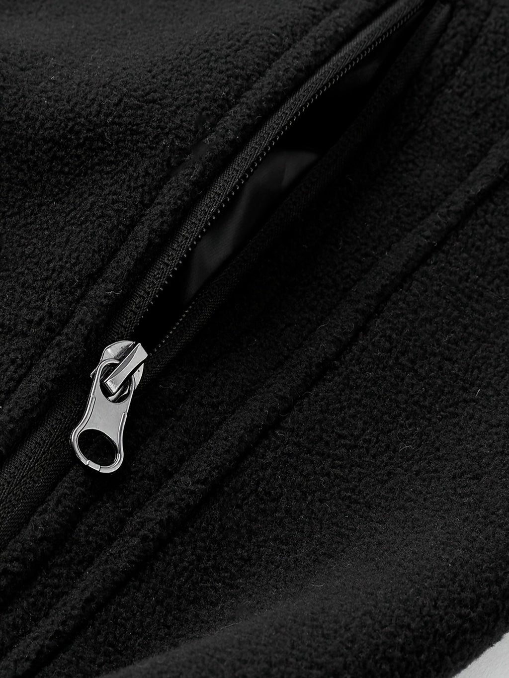 Men's Fleece Jacket with Stand-Up Collar and Practical Pockets - 20 - London-stylehouse.com