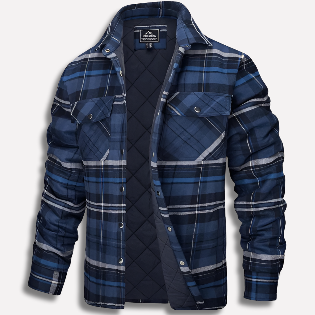 Checked Blazer Women Long Sleeve with Functional Pockets - 4 - London-stylehouse.com