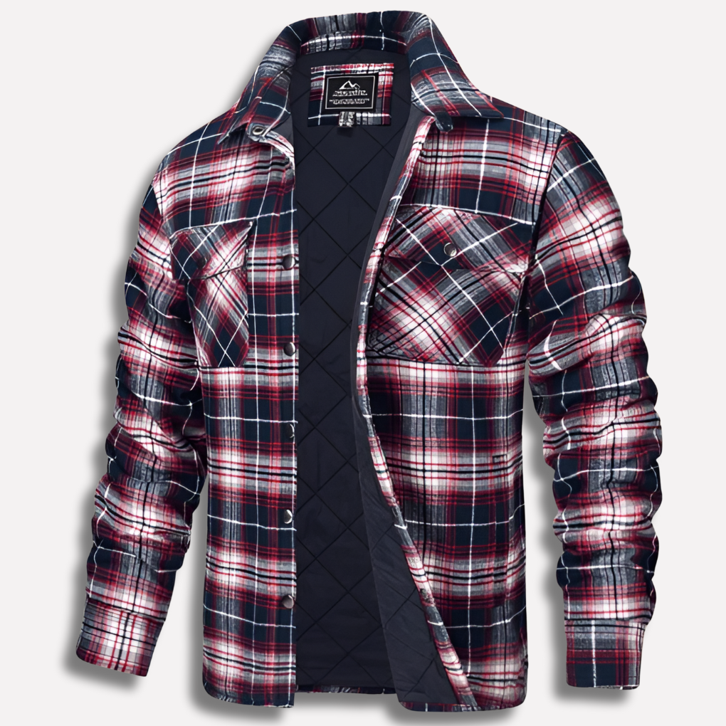 Checked Blazer Women Long Sleeve with Functional Pockets - 5 - London-stylehouse.com