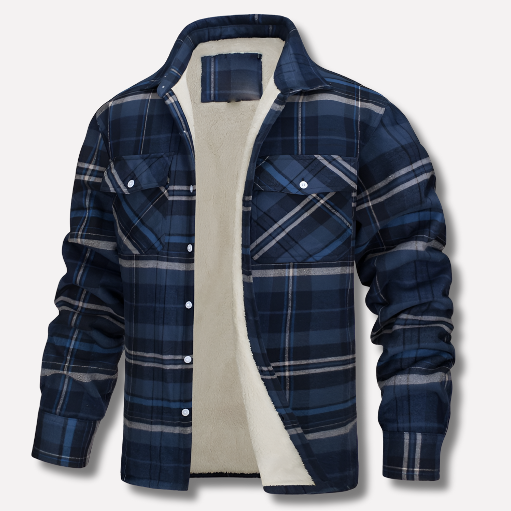 Checked Blazer Women Long Sleeve with Functional Pockets - 9 - London-stylehouse.com