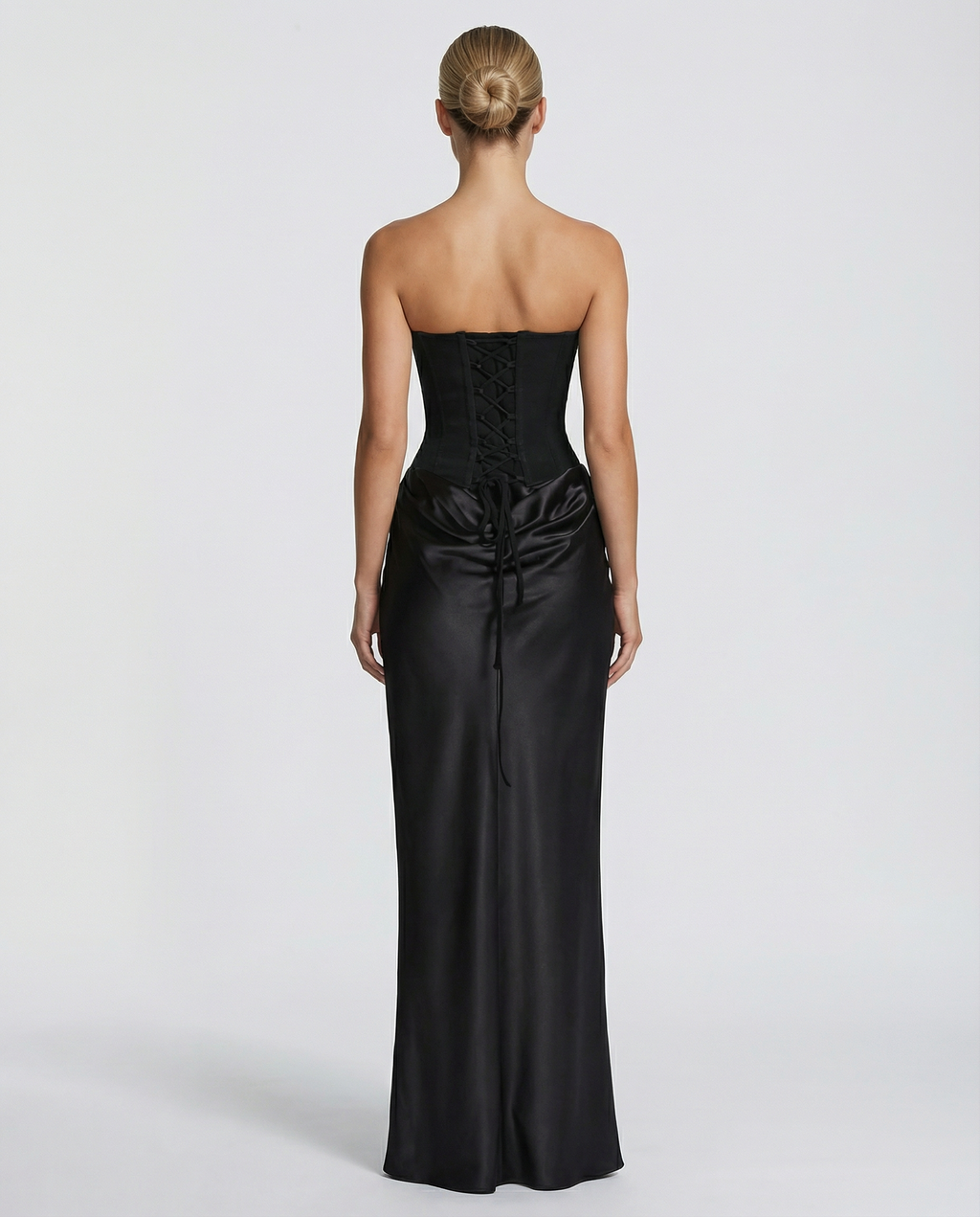 Evening Dress Women's Fitted Silhouette with Sweetheart Neckline - 2 - London-stylehouse.com
