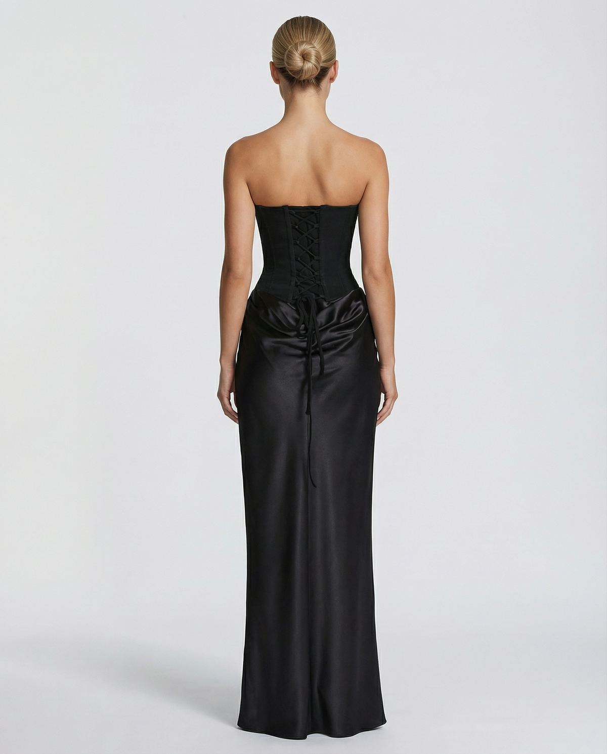 Evening Dress Women's Fitted Silhouette with Sweetheart Neckline - 2 - London-stylehouse.com
