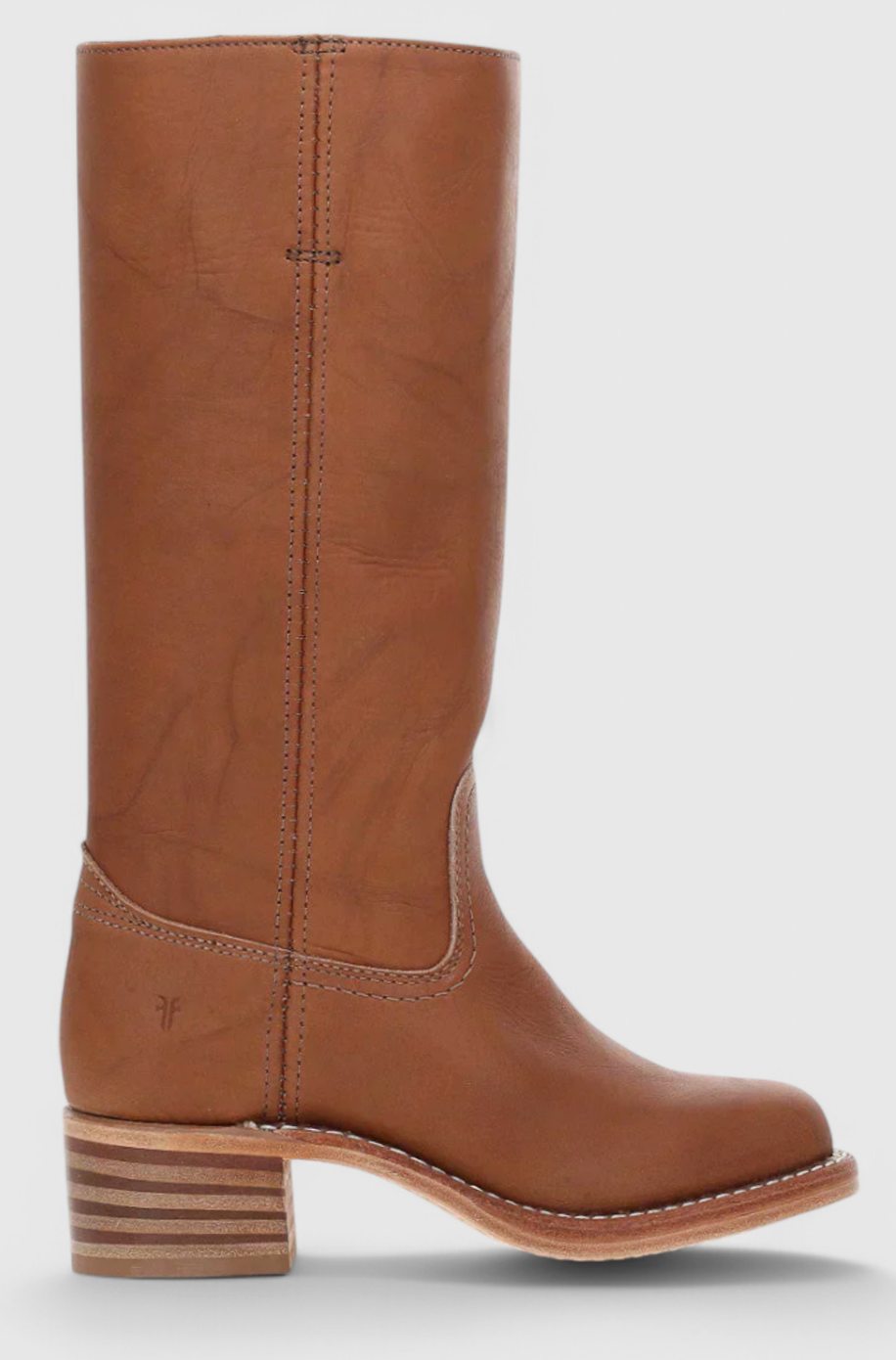 Knee-High Women's Boots with Block Heel and Classic Design - 9 - London-stylehouse.com