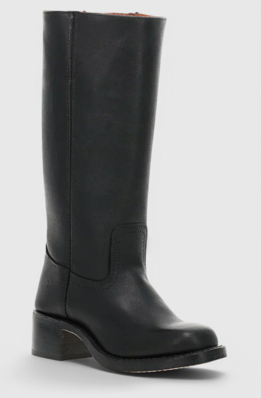 Knee-High Women's Boots with Block Heel and Classic Design - 12 - London-stylehouse.com