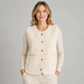 Women's Vest with Button Front and Pockets, Chic Design - 1 - London-stylehouse.com