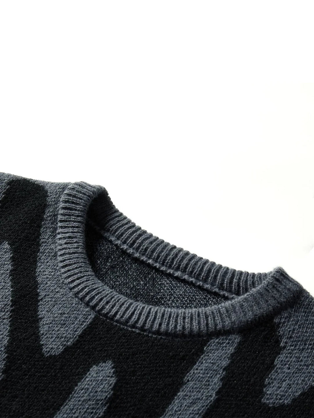 Men's Casual Pullover with Abstract Graphic Design - 7 - London-stylehouse.com