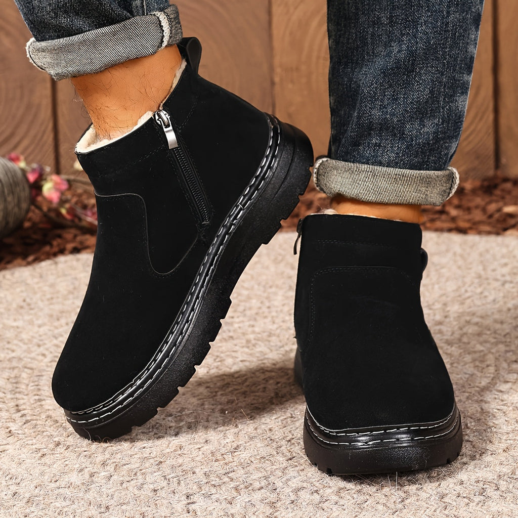 Women's Ankle Boots with Zip Fastening and Chic Design - 6 - London-stylehouse.com