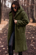 Hooded Coat for Women with a Relaxed Fit and Oversized Silhouette - 2 - London-stylehouse.com