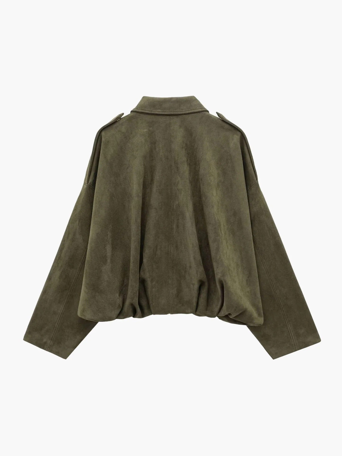 Women's Oversized Jacket with Chic Collar and Relaxed Fit - 2 - London-stylehouse.com