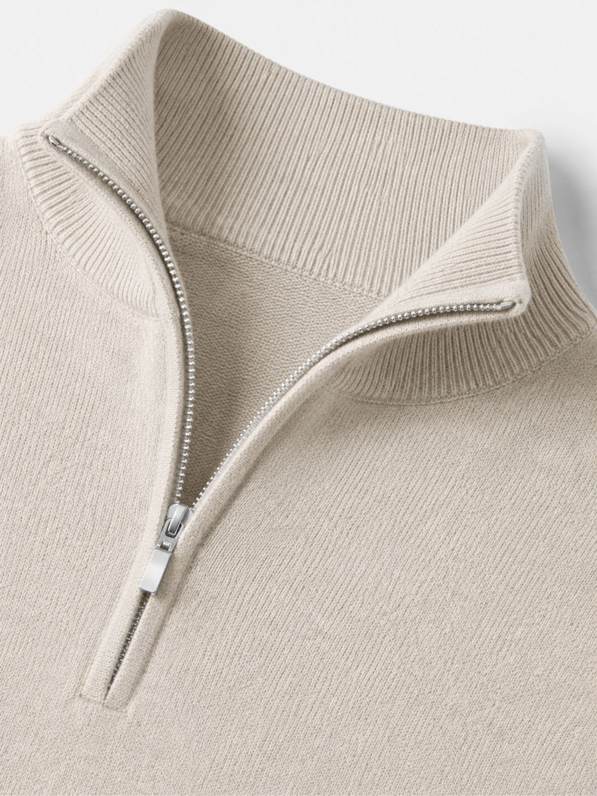 Men's Classic-Fit Pullover with Half Zip and Casual Style - 7 - London-stylehouse.com