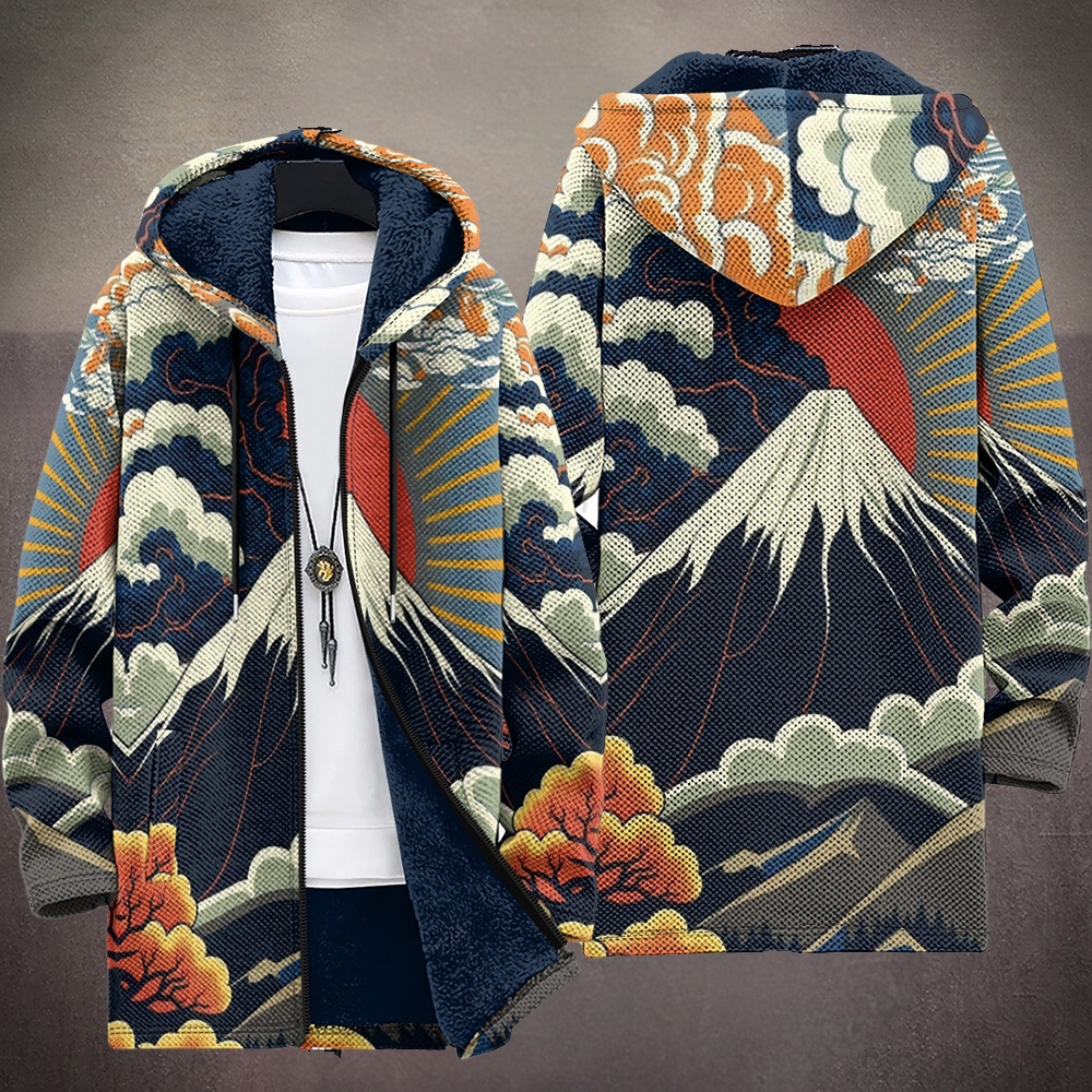 Hooded Cardigan for Women with Relaxed Fit and Unique Artistic Design - 2 - London-stylehouse.com