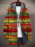 Women's Hooded Jacket with Colourful Pattern and Relaxed Fit - 1 - London-stylehouse.com